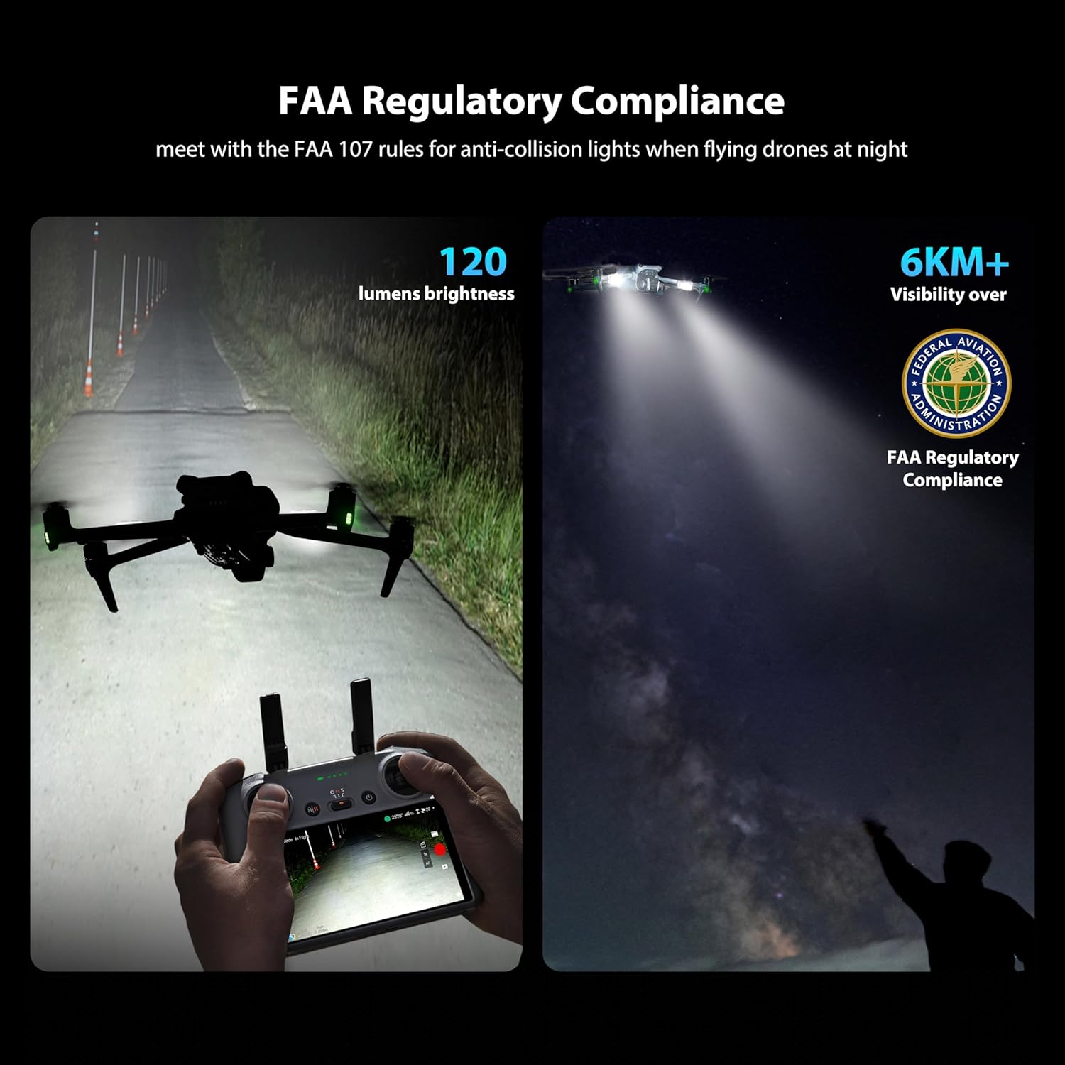 STARTRC Drone lumière strobosc - Drone Led Light avis et prix