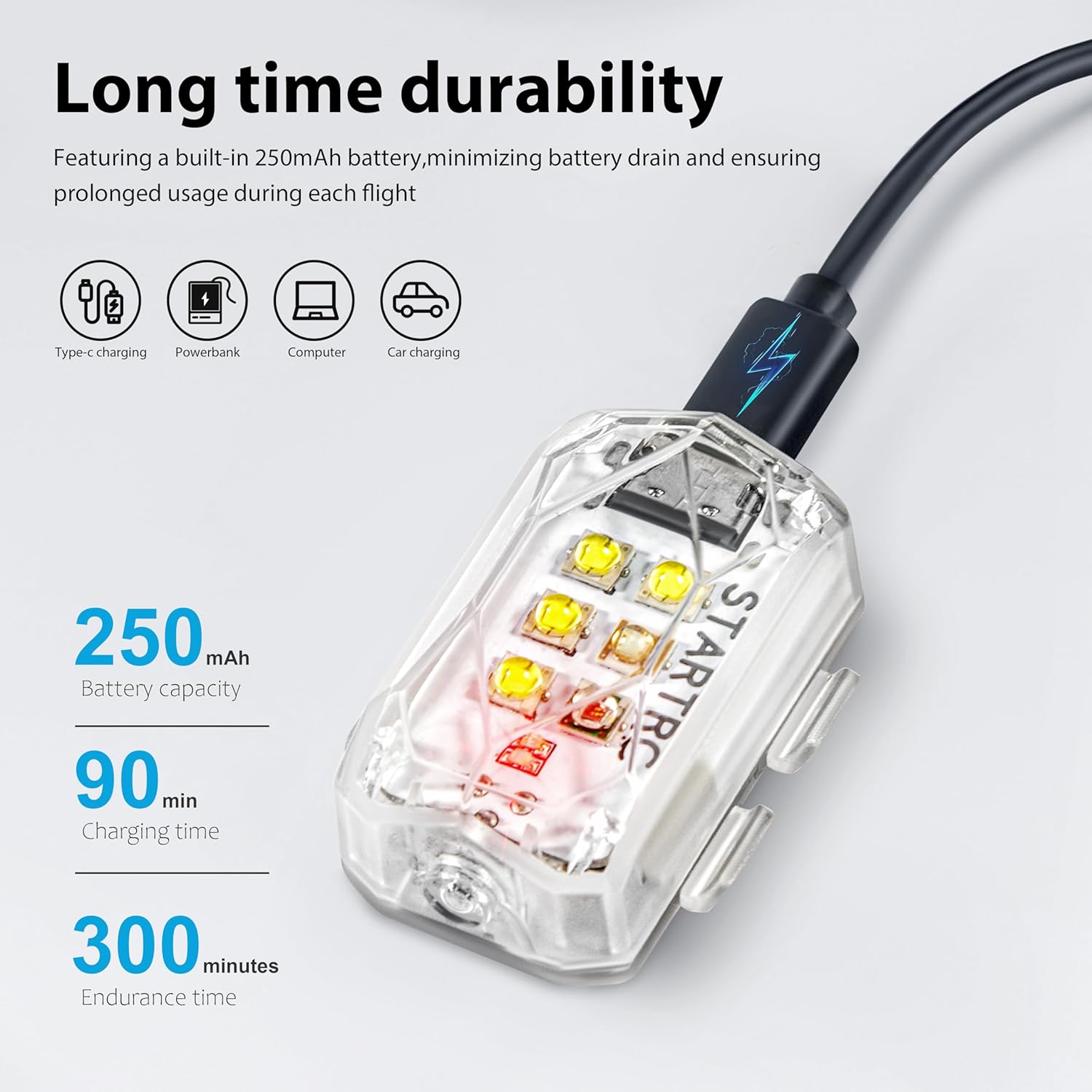 STARTRC Drone lumière strobosc - Drone Led Light avis et prix