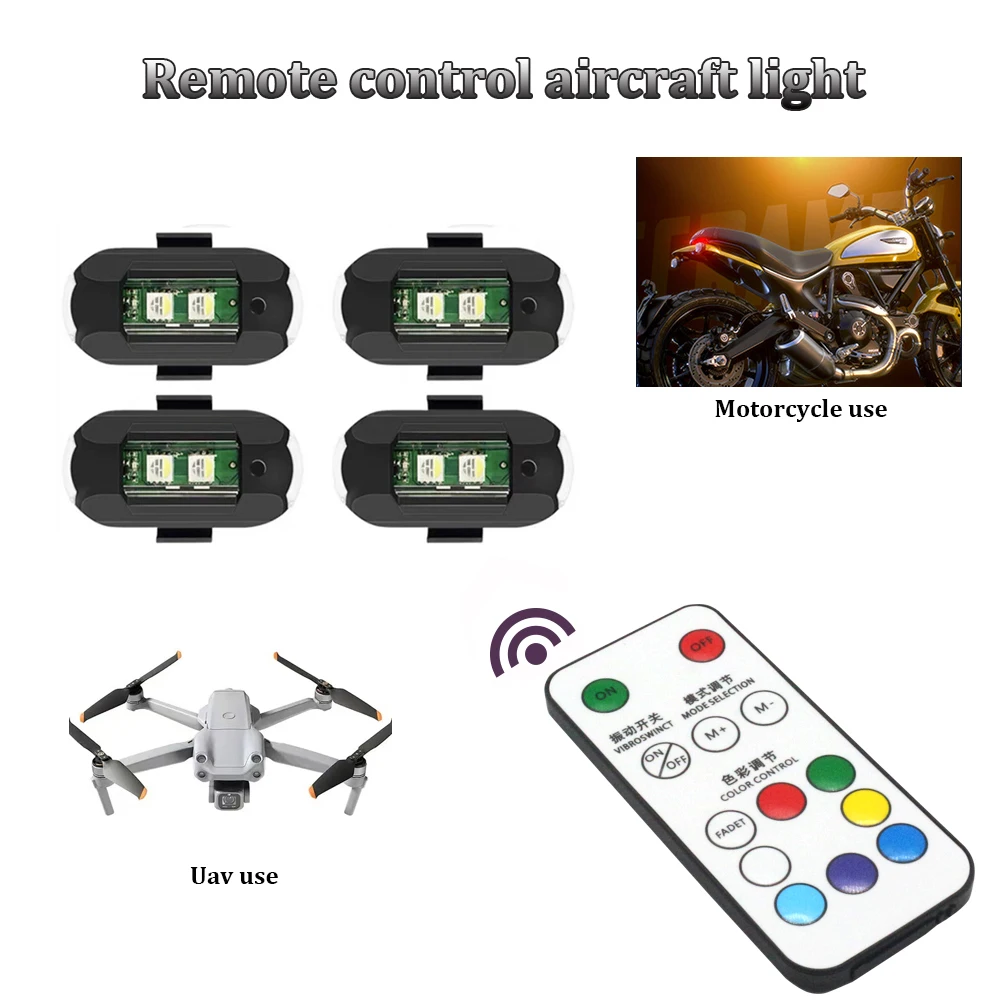 Télécommande LED RVB Anti-Coll - Drone Led Light avis et prix
