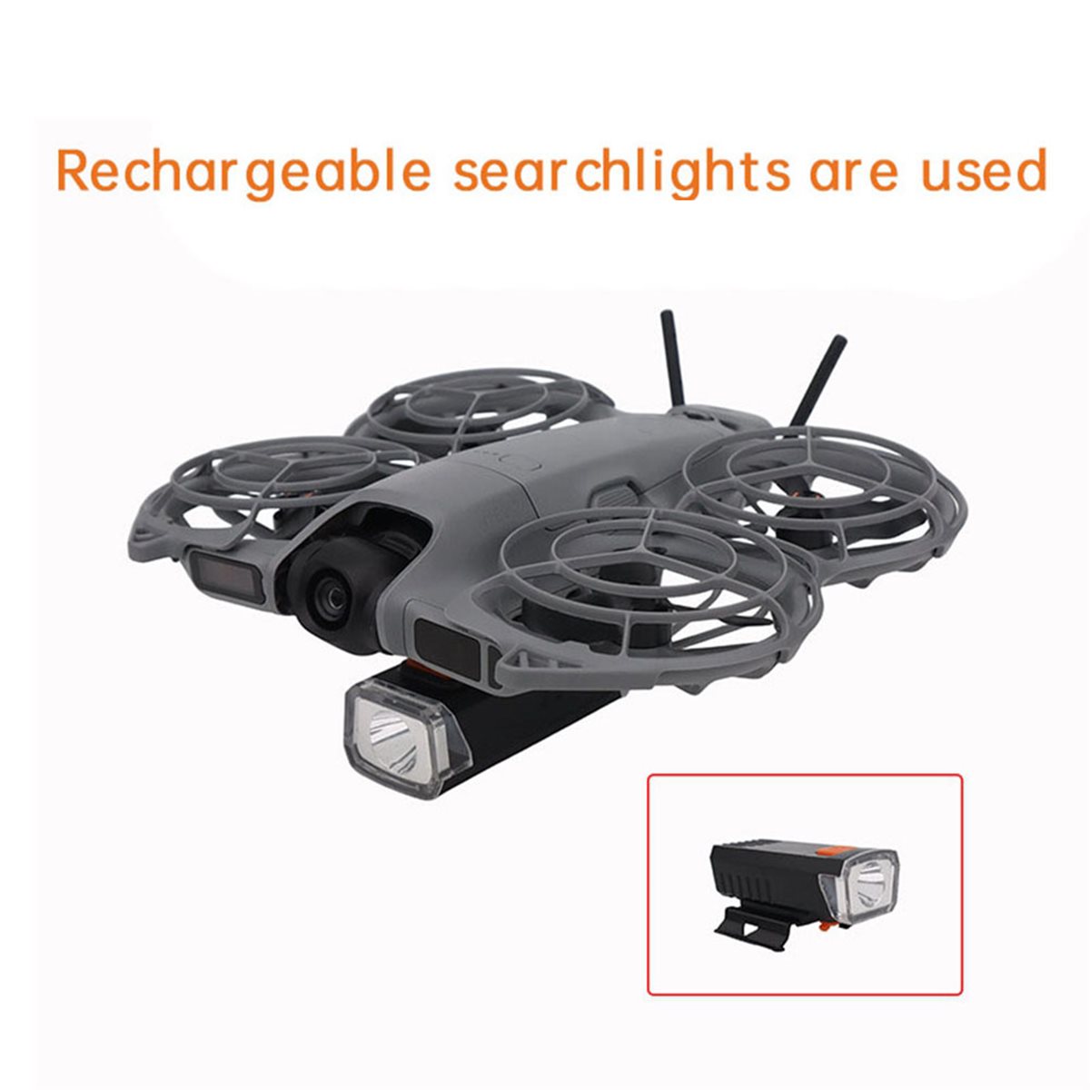 Projecteur rechargeable DTC5 p - Drone Led Light avis et prix
