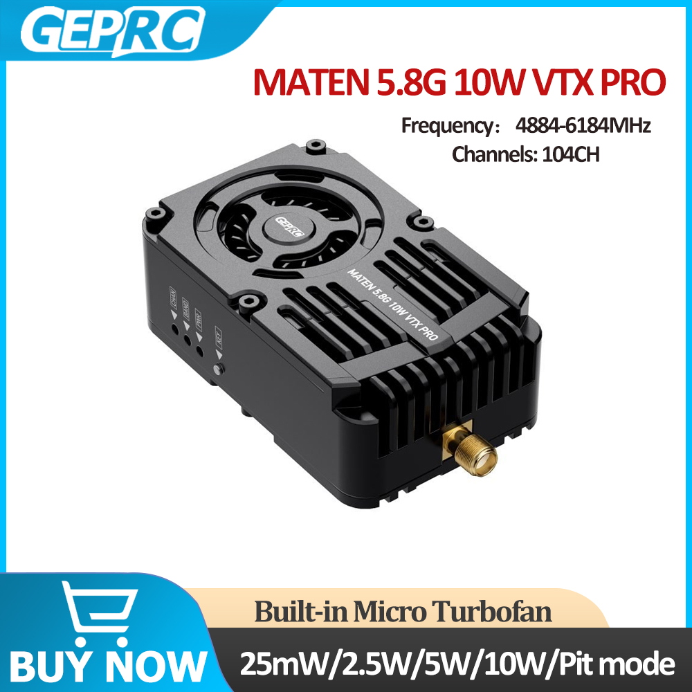 GEPRC MATEN 5.8G 10W VTX PRO 1 - Drone Transmitter avis et prix