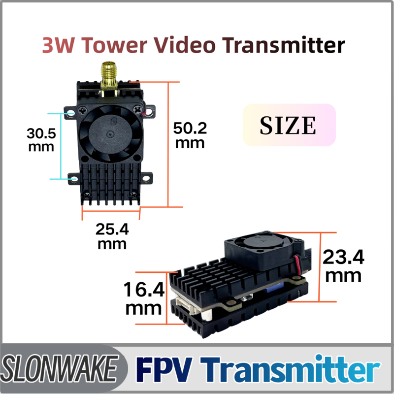 SLONWAKE 5.8G 3000mW Simulatio - Drone Transmitter avis et prix