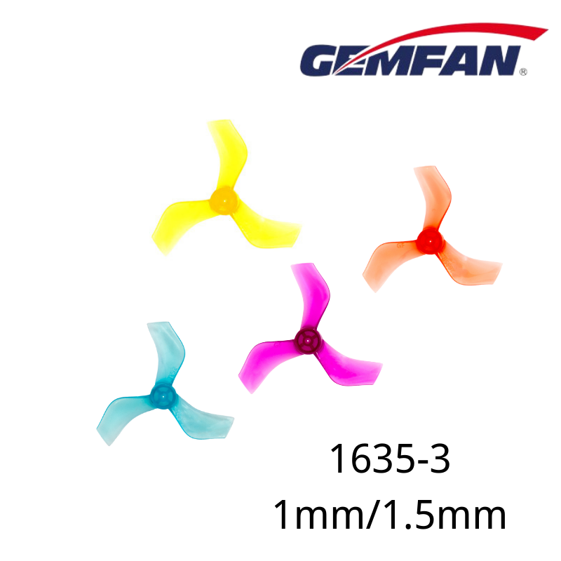 Hélices Gemfan 1635 40mm à 3 p - Drone Propeller avis et prix